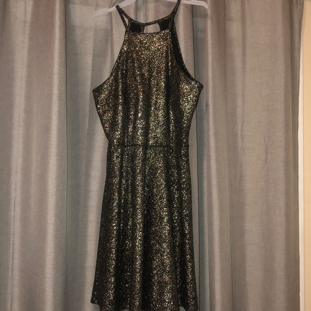 Black & Gold Dress
